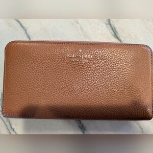 Kate Spade Brown Leather Wallet
